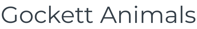 Gockett Animals Logo